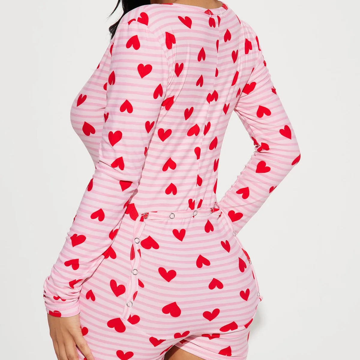Combinaison pyjama femme - ouverture arrière